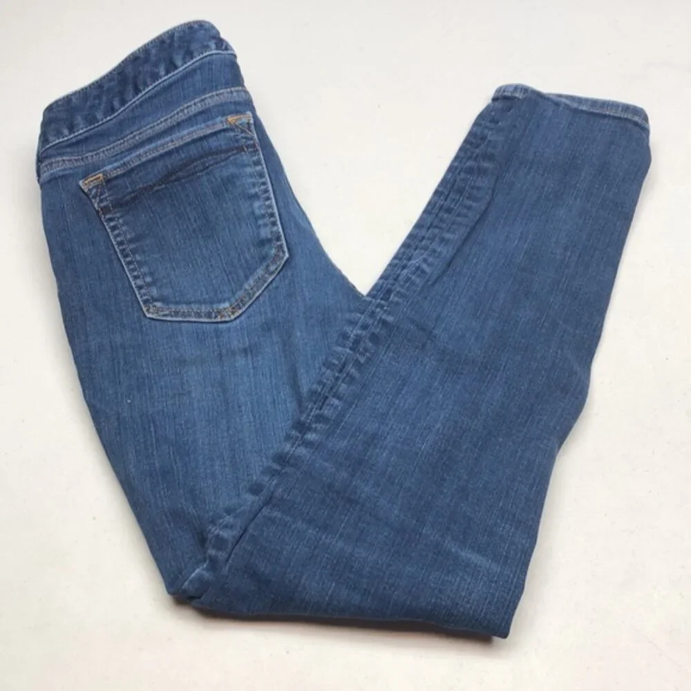 PREMIUM EDDIE BAUER SLIGHTLY CURVY SKINNY JEANS 10/30x28 ⭐️